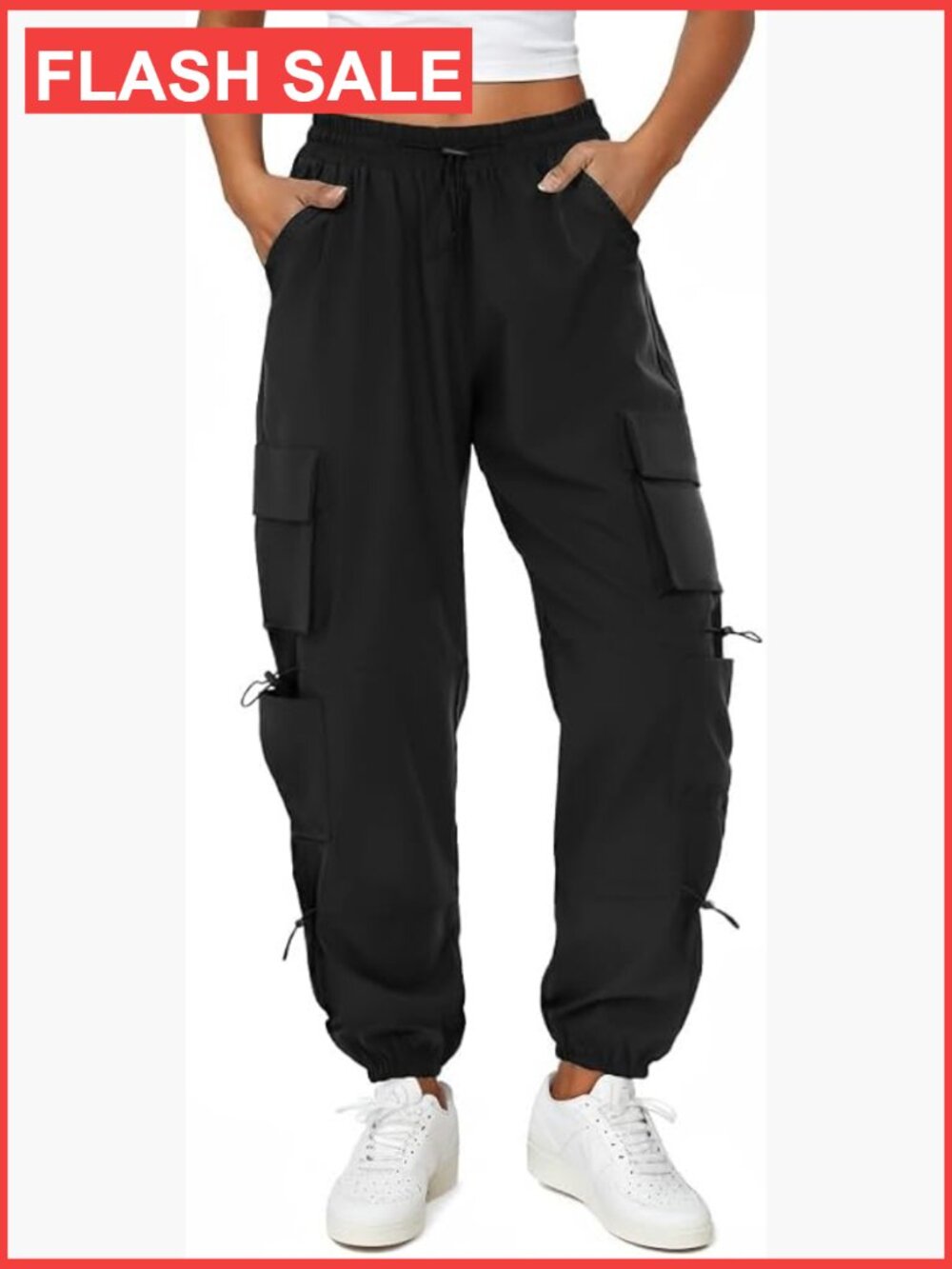 Women's Quick Dry Cargo Pants with 6 Pockets